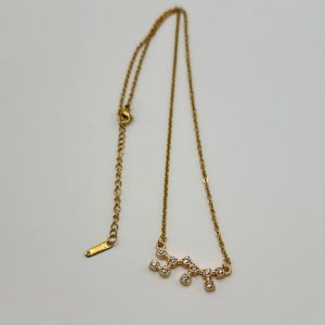 Sagittarius Constellation Necklace Gold