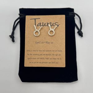 Taurus Star Sign Earrings